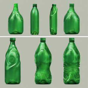 Green, i tappi di plastica attaccati alle bottiglie