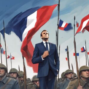 Macron sprona i francesi nel momento più buio